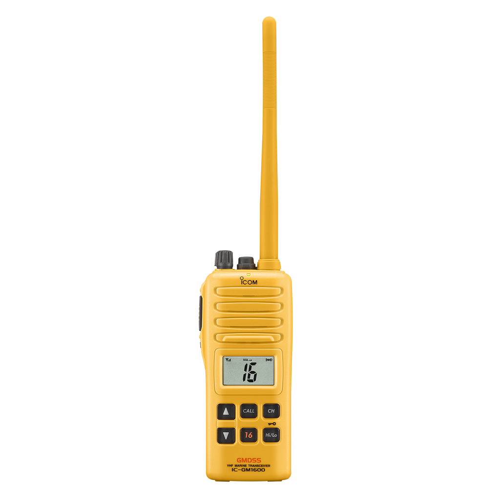 Icom IC-GM1600 GMDSS-Compliant VHF Handheld with BP-234 Battery & Charger (GM1600DU 71 USA)