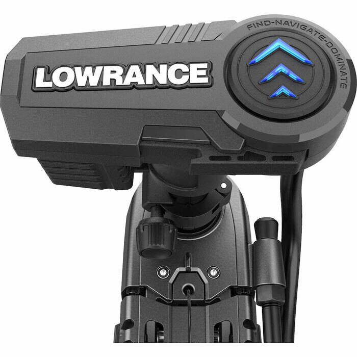 Lowrance Ghost Freshwater 52" Shaft Trolling Motor with HDI CHIRP Nosecone Transducer for 24V or 36V Systems (000-14938-001)