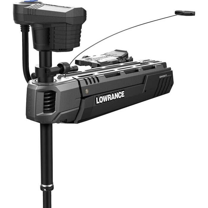 Lowrance Ghost Freshwater 52" Shaft Trolling Motor with HDI CHIRP Nosecone Transducer for 24V or 36V Systems (000-14938-001)