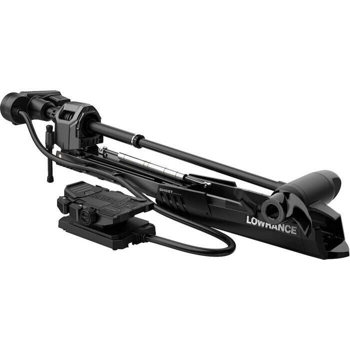 Lowrance Ghost Freshwater 52" Shaft Trolling Motor with HDI CHIRP Nosecone Transducer for 24V or 36V Systems (000-14938-001)