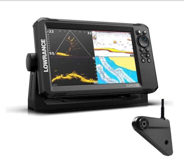 Lowrance Eagle Eye 9 Live with TripleShot Transom-Mount Transducer and C-MAP DISCOVER Chart (000-16232-001)