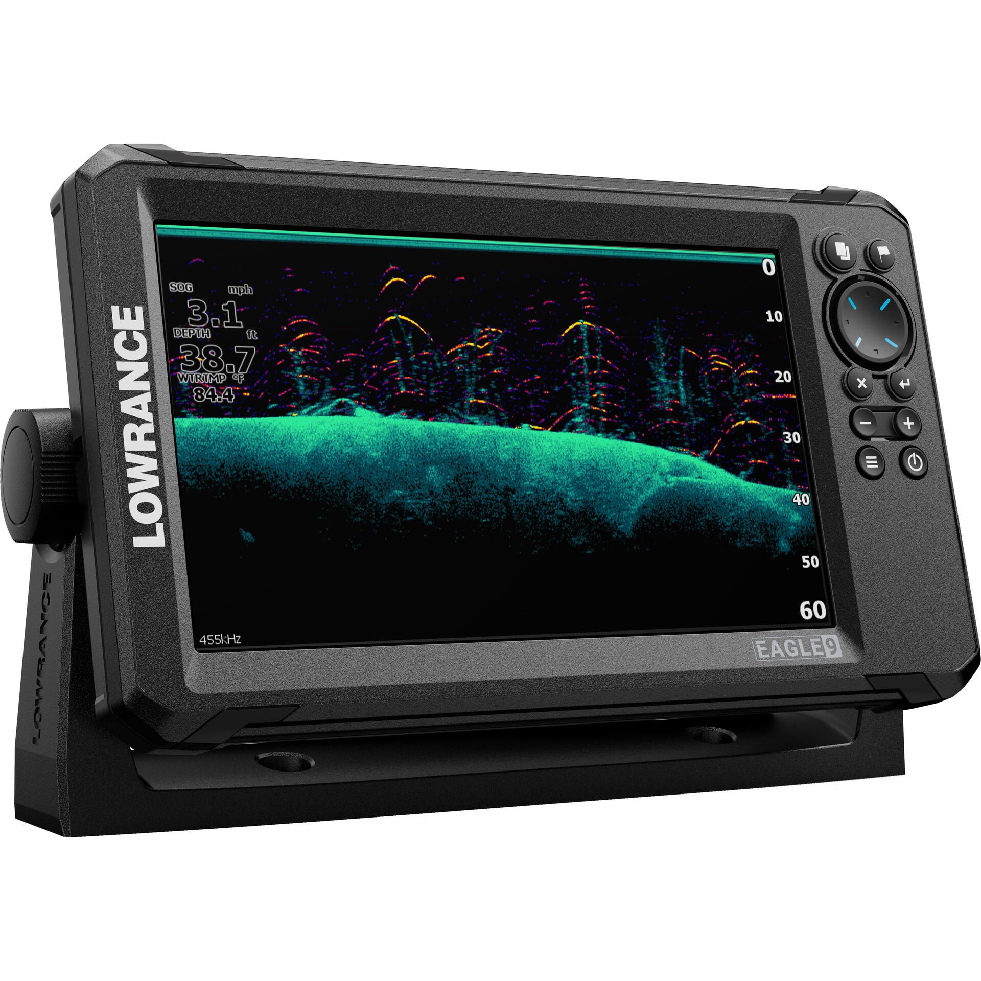 Lowrance Eagle Eye 9 Live with TripleShot Transom-Mount Transducer and C-MAP DISCOVER Chart (000-16232-001)