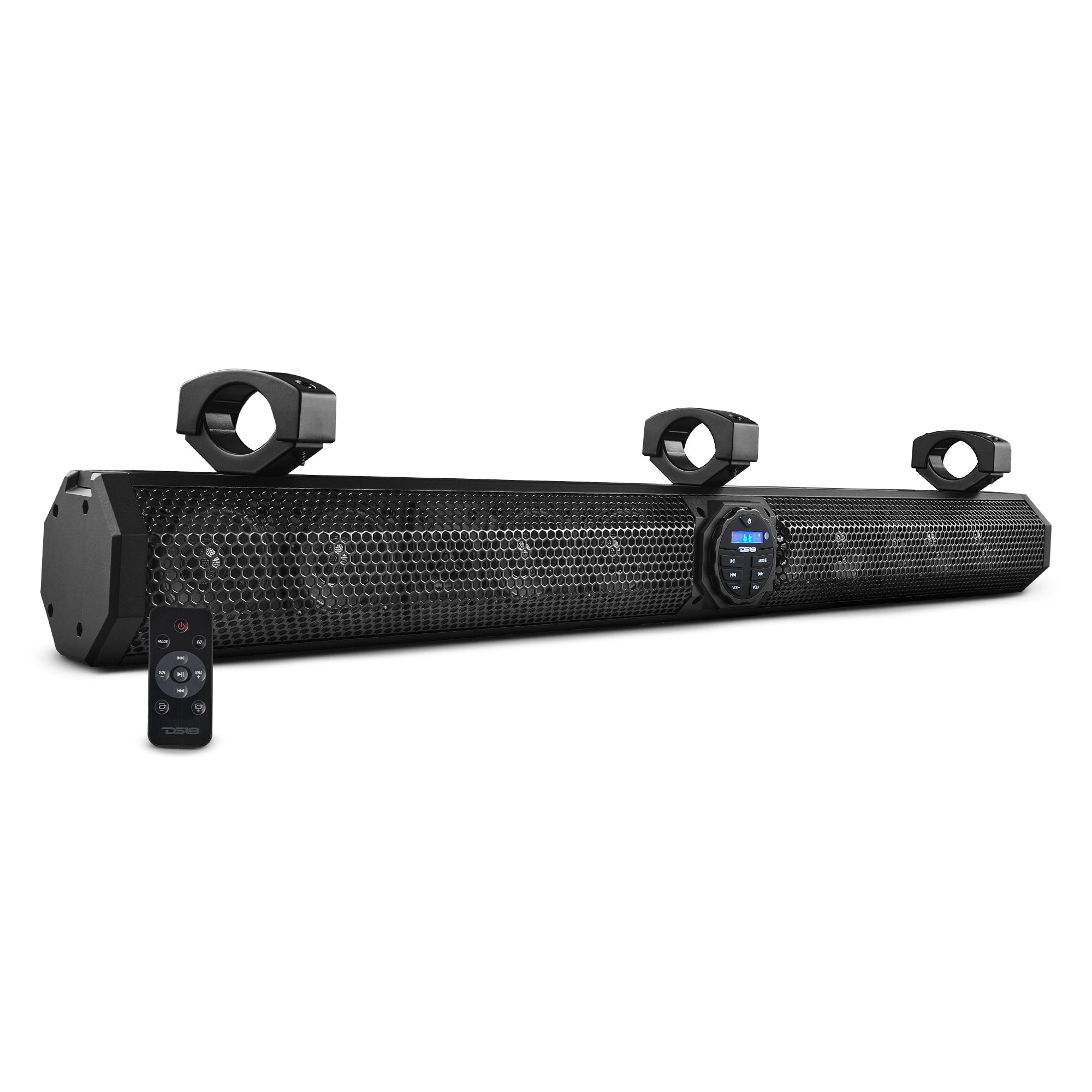 DS18 SB37BTX 37" Marine Amplified Soundbar System – 1200W Peak, Bluetooth 5.0, 10-Speaker Array (SB37BTX)