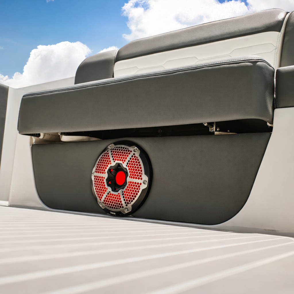 DS18 HYDRO 10" Subwoofer with RGB Lights - 600W - Black (NXL-10SUB/BK)