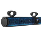 DS18 37" Marine Amplified Sound Bar with Bluetooth 1200W with 10 Speaker System and RGB LED (SB37BTXRGB)