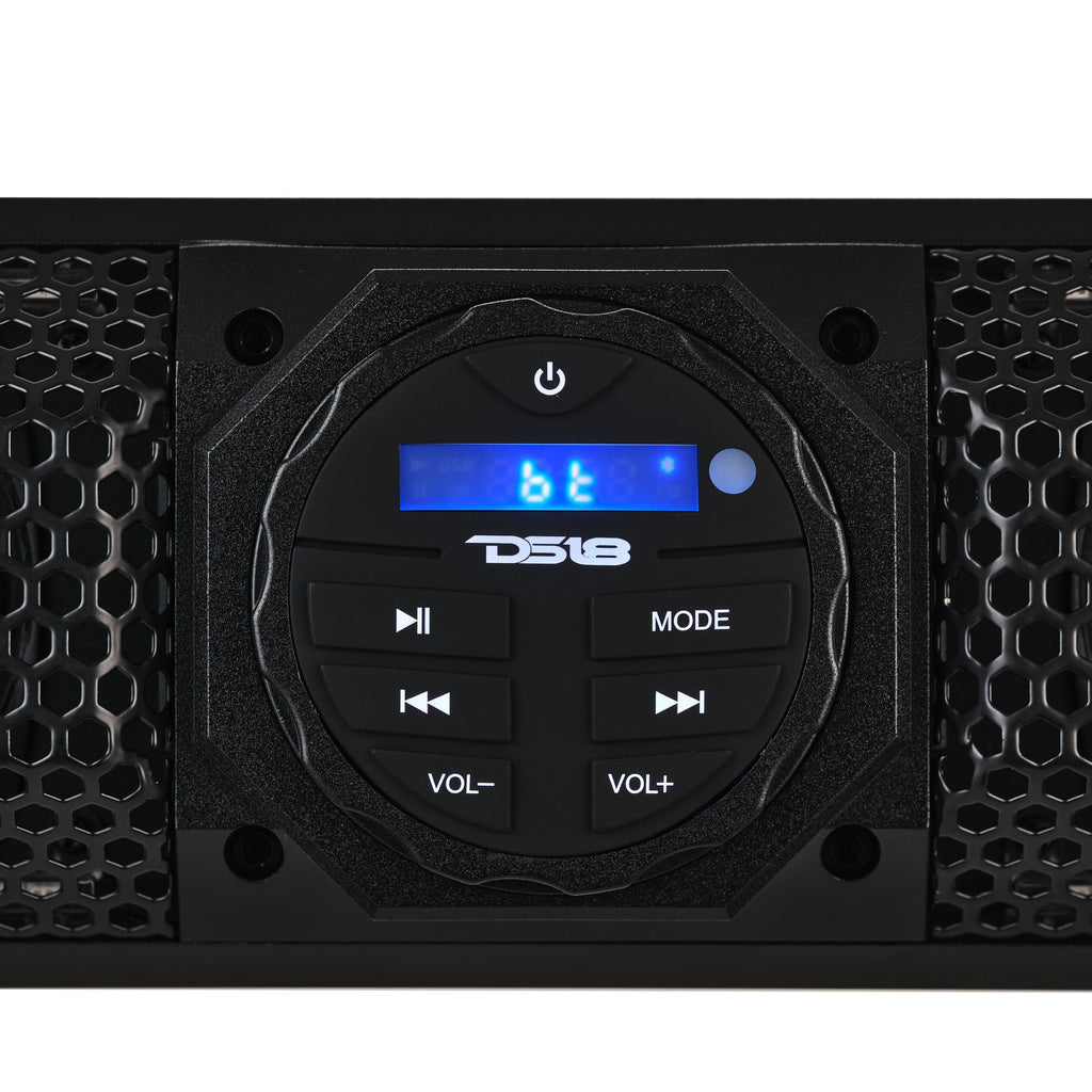 DS18 26" Marine Amplified Sound Bar with Bluetooth 600W with 6 Speaker System and RGB LED (SB26BTXRGB)