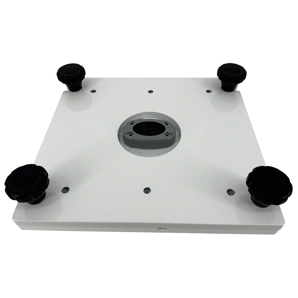 Seaview Removable Base for Pedestal Mounts with 10x10 Base Plate - White (PMRB10)