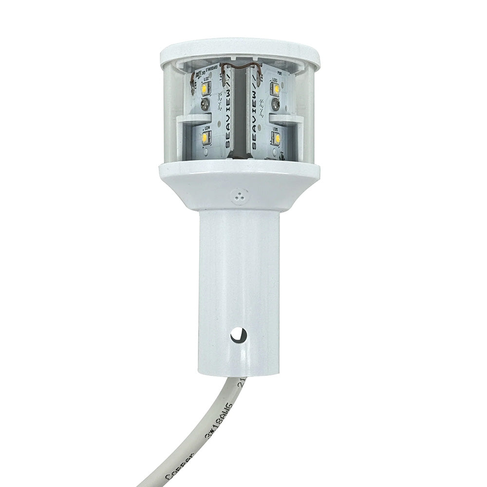 Seaview 12V C5 Certified Round 3nm LED Combo Masthead All-Round Light - White (LTBLED12C5)