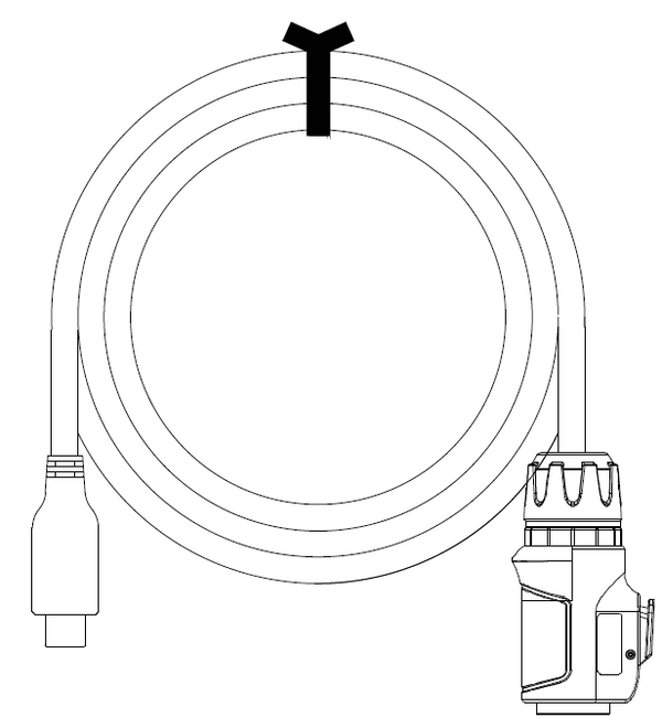 SIONYX 3M (9.8') USB-C Power and Digital Video Cable for Nightwave (A016000)