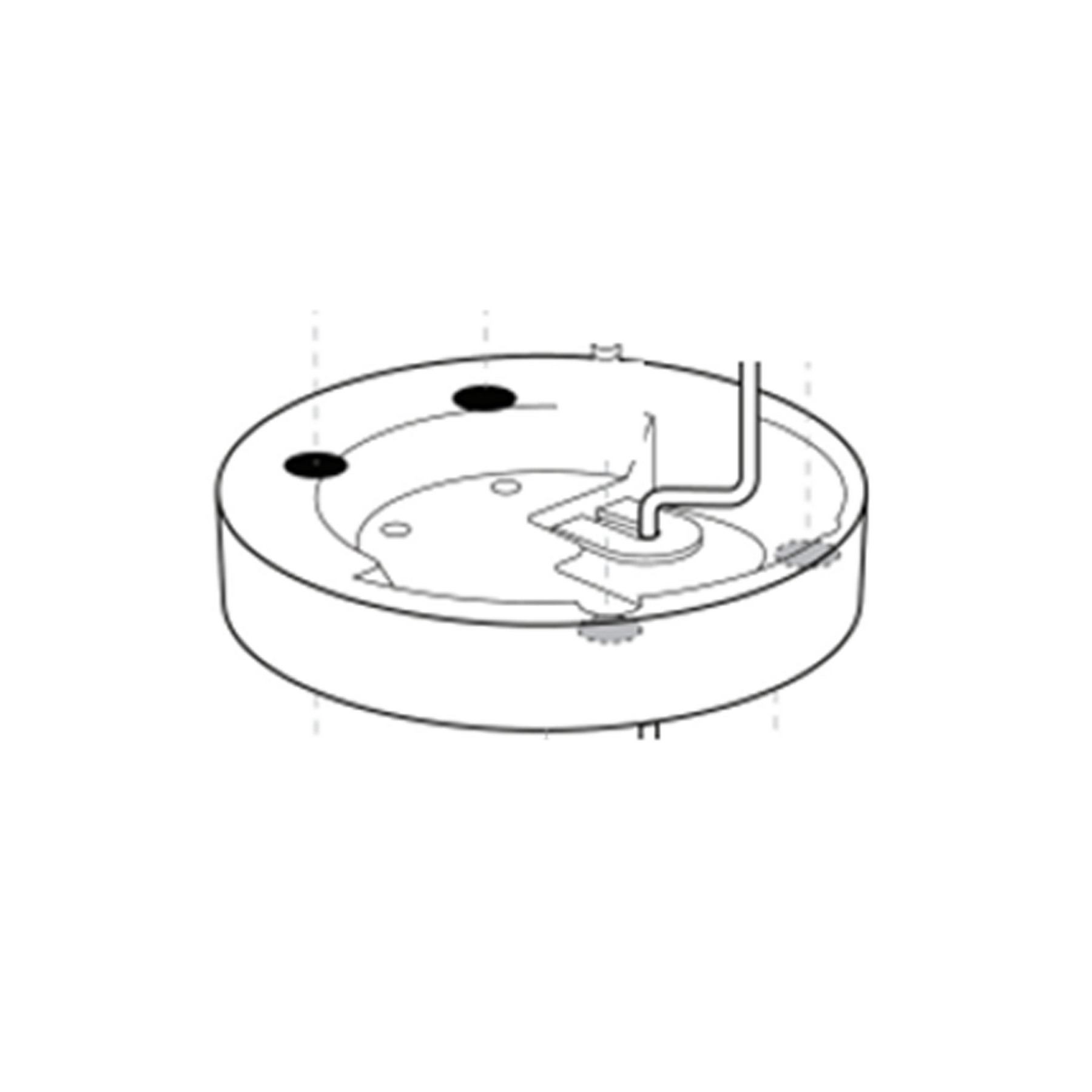 SIONYX White Replacement Bottom Housing Section for Nightwave (A015900)