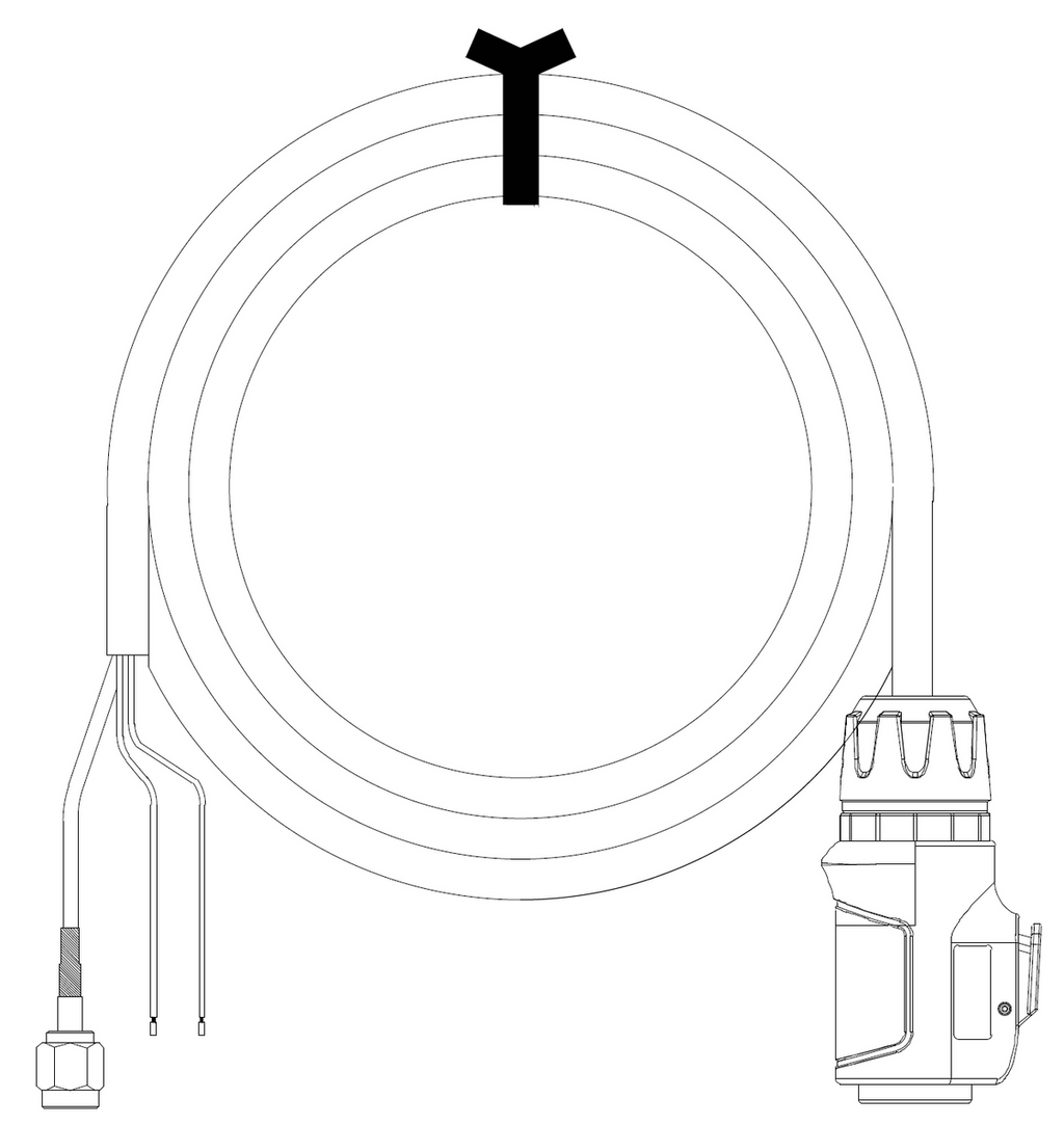 SIONYX 30M (98.4') Power and Analog Video Cable for Nightwave (A018200)