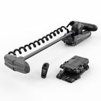 Lowrance Recon Freshwater 72" Shaft Trolling Motor with Freesteer Joystick Wireless Remote, Wireless Foot Pedal, and HDI CHIRP Nosecone Transducer (000-16175-001)