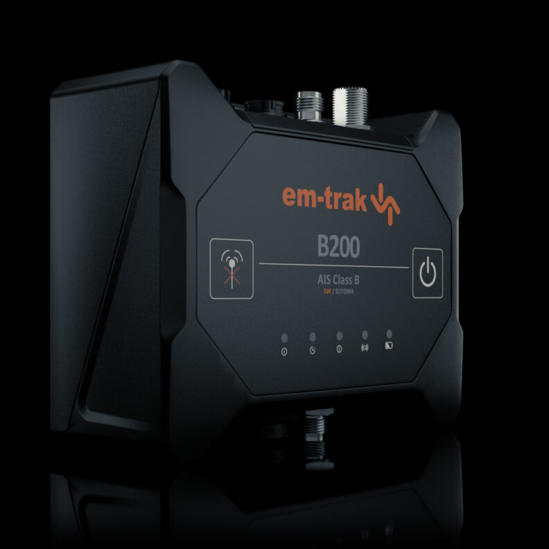 em-trak B200 5W SOTDMA Class B AIS Transceiver with Battery Backup and FLEXI-FIT Bracket (429-0007)