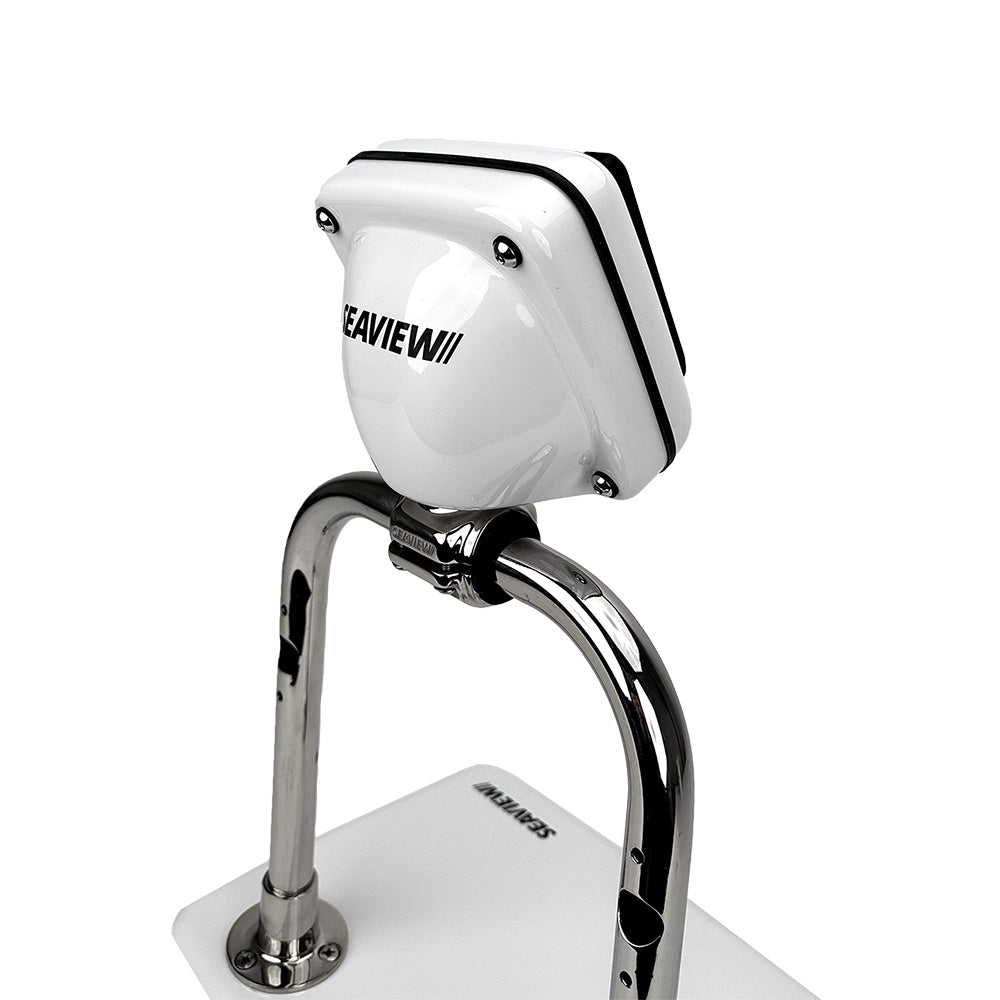 Seaview RailPod Uncut with Single Base Rail Clamp - 12.75"W x 8.75"H Usable Face (SV5050R)
