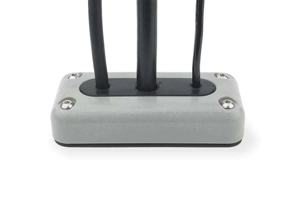 Seaview Grey ABS Plastic Cable Seal - UV Stable - Multi Cables (up to 2-17mm Each) (CGM17PG)