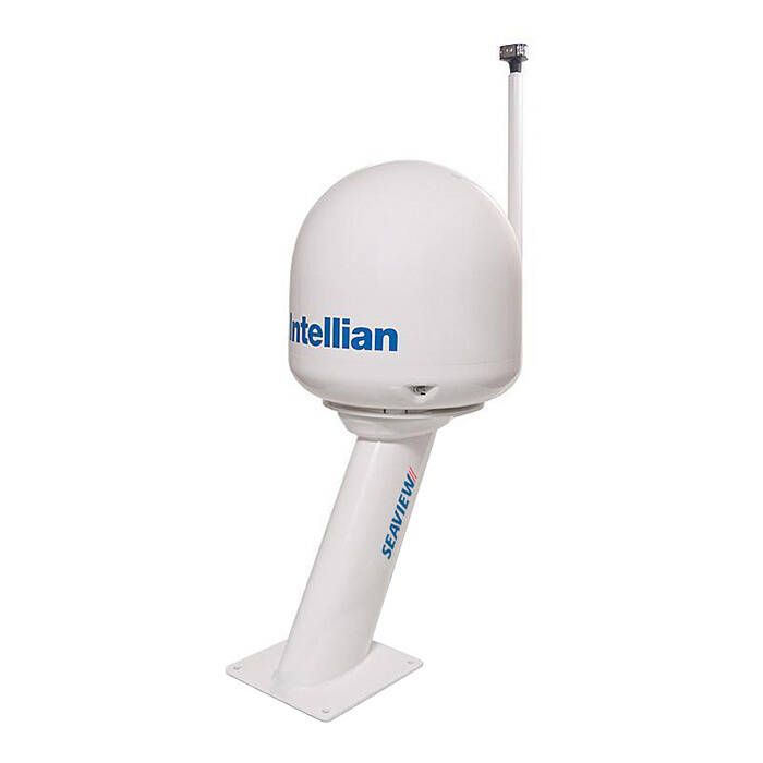 Seaview 18" Modular Mount AFT Raked 10 x 10 Base Plate - for Large Sat Domes - 18" Top Plate Required (PMA1810M2)