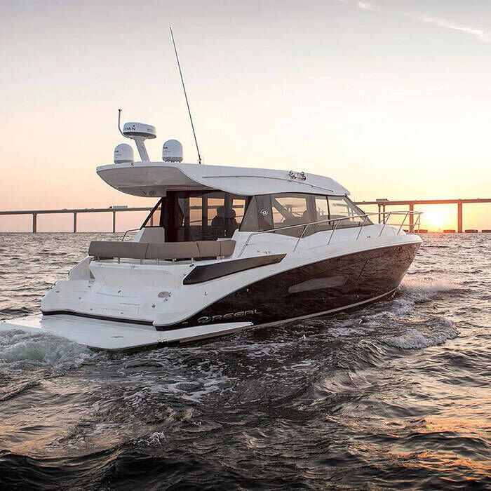 Seaview 18" Modular Mount AFT Raked 10 x 10 Base Plate - for Large Sat Domes - 18" Top Plate Required (PMA1810M2)