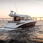 Seaview 18" Modular Mount AFT Raked 10 x 10 Base Plate - for Large Sat Domes - 18" Top Plate Required (PMA1810M2)