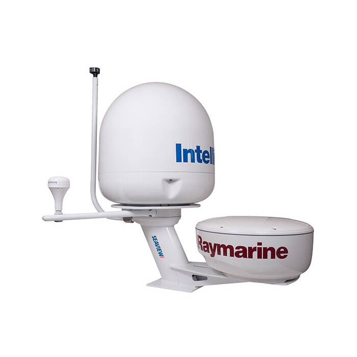 Seaview 12.5" Dual Mount for Most Radar Domes - Top for Sat Domes - Top Plate Required (PMADM1M2)