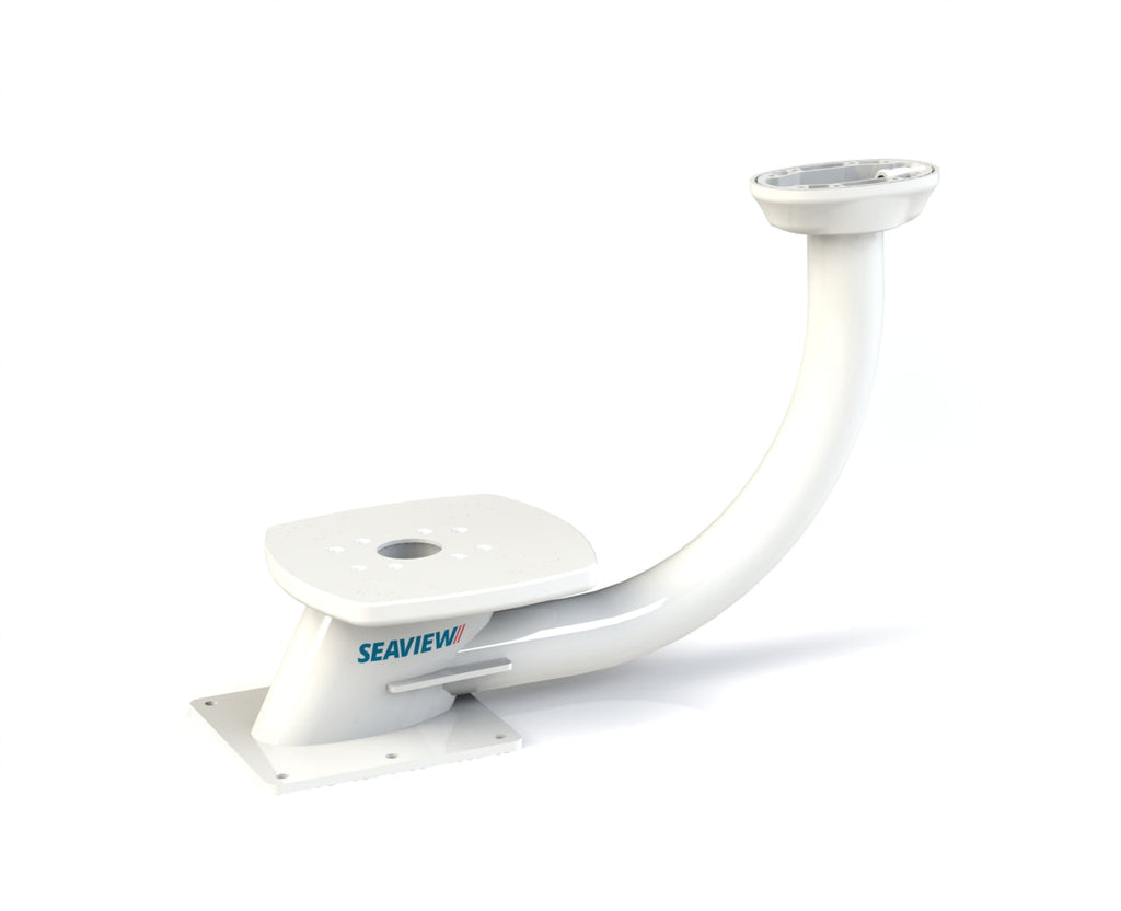 Seaview 16.75" Dual Mount Pre-Drilled for Most Closed Dome Radars Top for FLIR Searchlight Satellite Domes - Requires Top Plate (PMADM4M1)