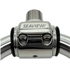 Seaview 316 Stainless Steel Antenna Rail Mount - 1" - 1-1/4" Rails (SVRCL1)