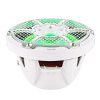 DS18 HYDRO 10" Subwoofer with RGB Lights - 600W - White (NXL-10SUB/WH)
