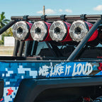 DS18 X Series HYDRO 6.5" Wakeboard Pod Tower Speaker with RGB LED Light - 300W - White (NXL-X6TP/WH)