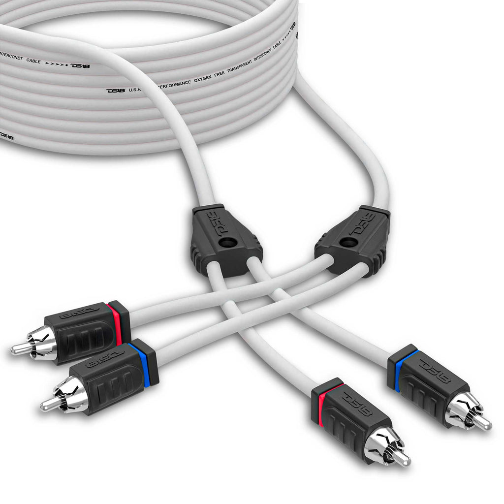 DS18 Marine Tinned OFC RCA Cable - 25' (MOFCR-25FT)