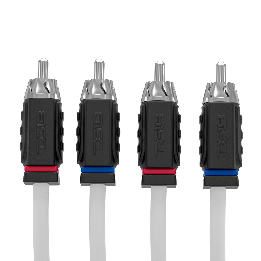 DS18 Marine Tinned OFC RCA Cable - 12' (MOFCR-12FT)