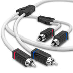 DS18 Marine Tinned OFC RCA Cable - 3' (MOFCR-3FT)