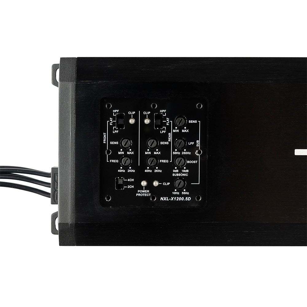 DS18 NXL-X1200.5D 5-Channel Marine Amplifier - 2800W (NXL-X1200.5D)