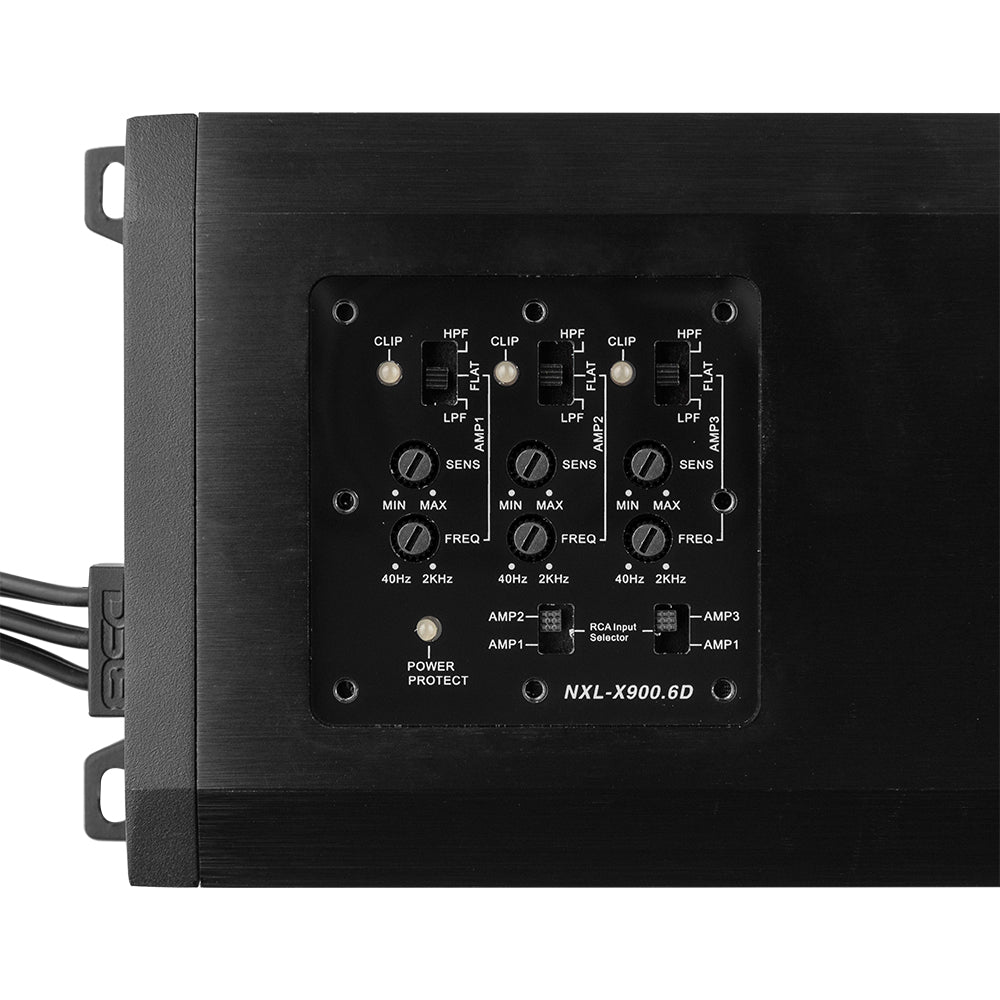 DS18 HYDRO 6 Channel Full-Range Class D Waterproof Marine Amplifier - 3000W (NXL-X900.6D)