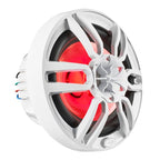 DS18 HYDRO 6 x 9" 2-Way Marine Speakers with Integrated RGB LED Lights - 375W - White (NXL-69/WH)