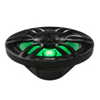 DS18 HYDRO 6 x 9" 2-Way Marine Speakers with Integrated RGB LED Lights - 375W - Black (NXL-69/BK)