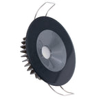 Lumitec Illusion Flush Mount LED Down Light - Spectrum RGBW - Cool White - Black Housing (117157)