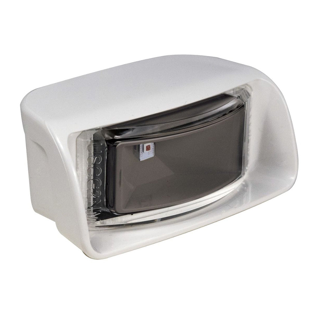 Lumitec Contour Drop-In Navigation Light - Stern White - White Housing (101866)