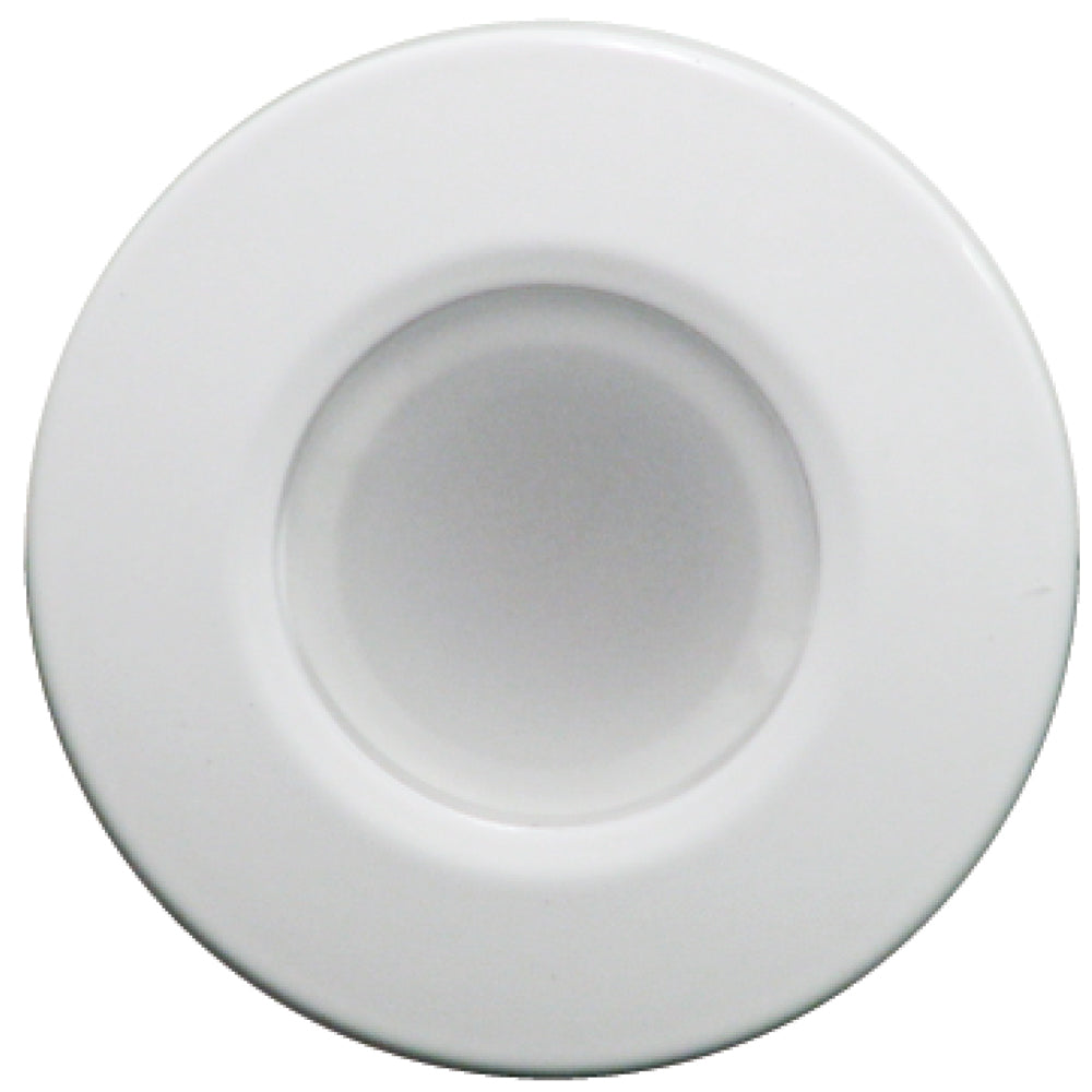 Lumitec Orbit - Flush Mount Down Light - White Finish - White Non-Dimming (112523)