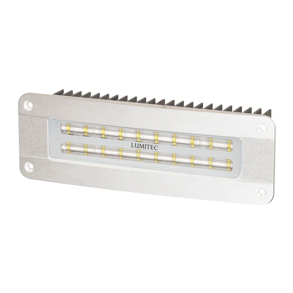 Lumitec Maxillume2 - High Power/Flush Mount Flood Light - White Finish - White Dimming (101135)