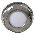 Lumitec Aurora - LED Dome Light - Polished SS Finish - 2-Color White/Red Dimming (101139)