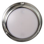 Lumitec TouchDome - Dome Light - Polished SS Finish - 2-Color White/Blue Dimming (101097)