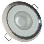 Lumitec Mirage Flush Mount Down Light Spectrum RGBW - Polished Bezel (113117)