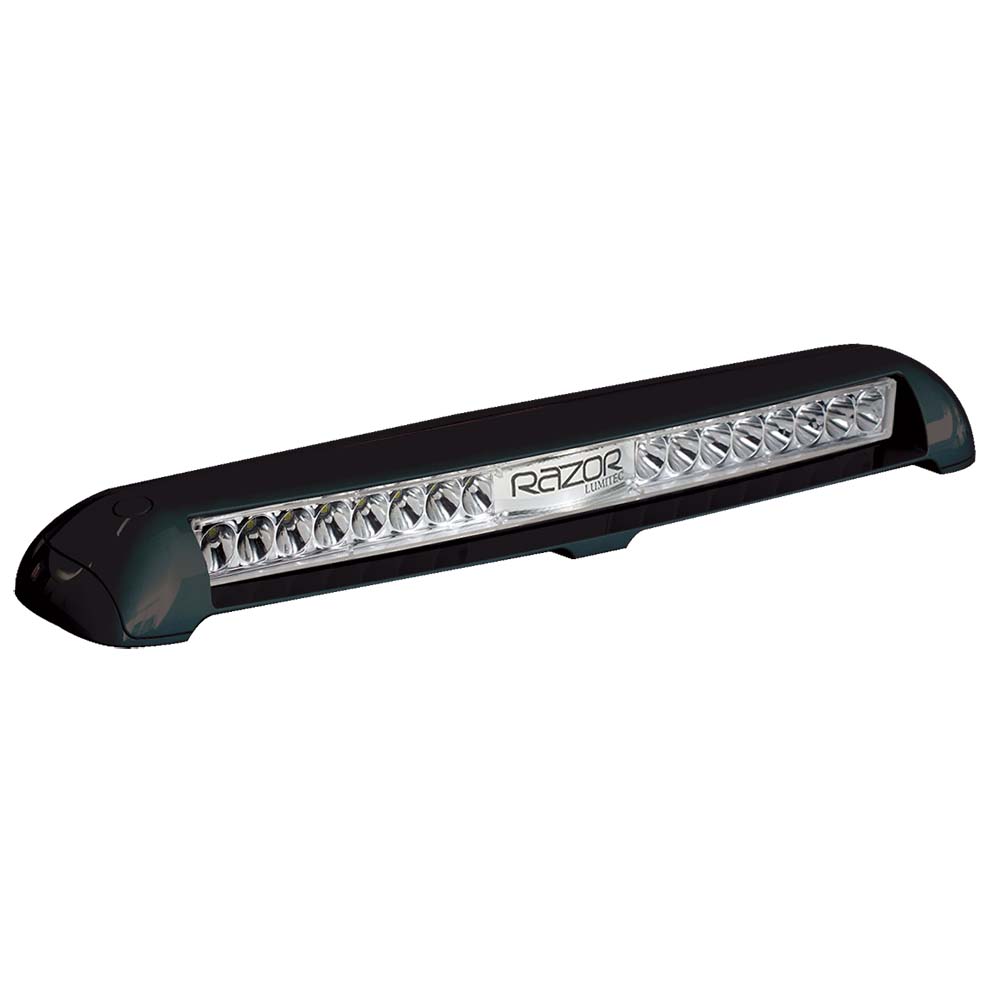 Lumitec Razor LED Light Bar - Spot - Black Housing - Flush Mount (101589)