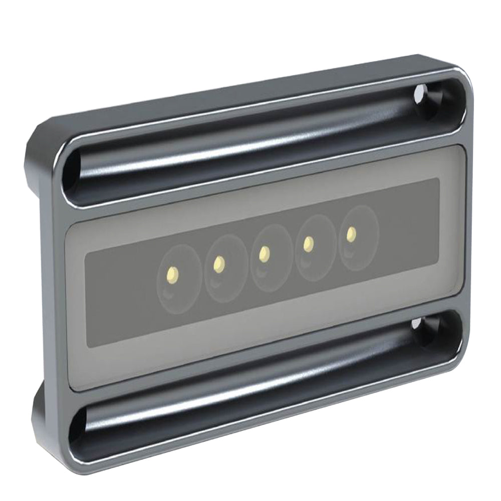 Lumitec Nevis2 - High Intensity Engine Room & Utility Light - Brushed Finish - 2-Color White/Red Dimming (101148)