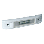Lumitec Ibiza LED Engine Room Light - Non-Dimming White - White Finish (101520)