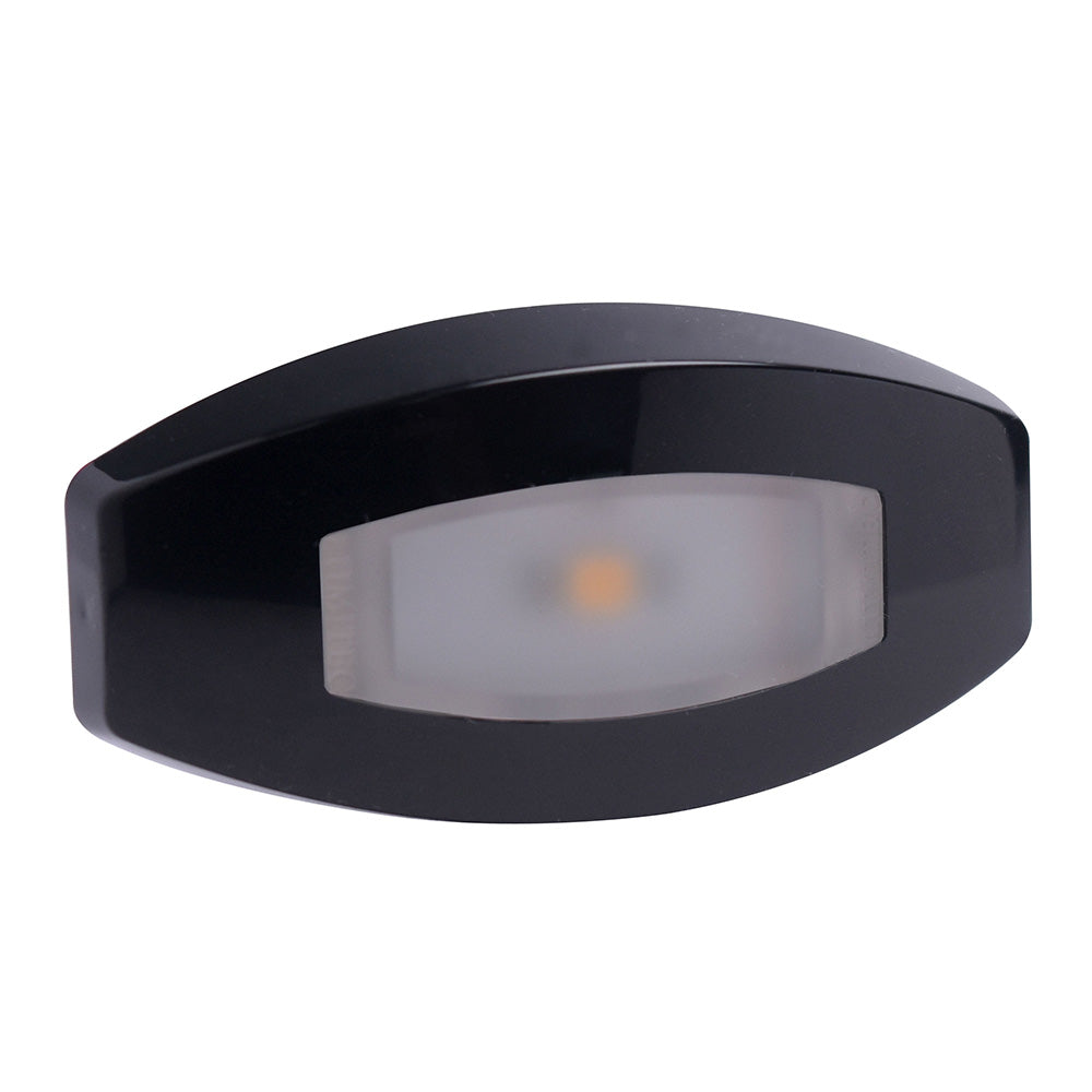 Lumitec Fiji Courtesy Light - Black Housing - Direct RGBW Lights - 4-Pack (101758)