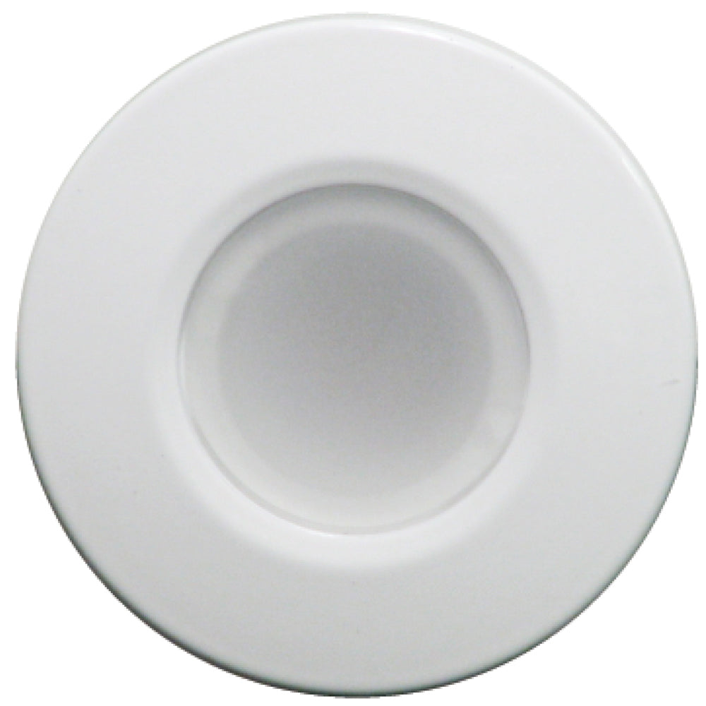 Lumitec Orbit - Flush Mount Down Light - White Finish - Warm White Dimming (112529)
