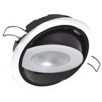 Lumitec Mirage Positionable Down Light - Warm White Non-Dimming - Hi CRI - White Bezel (115129)