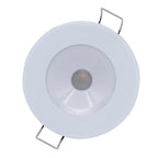 Lumitec Illusion Flush Mount LED Down Light - Spectrum RGBW - Cool White - White Housing (117127)