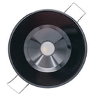 Lumitec Illusion Flush Mount LED Down Light - Spectrum RGBW - Cool White - Black Housing (117157)