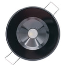 Lumitec Illusion Flush Mount LED Down Light - Warm White - Dimming - Black Housing (117159)